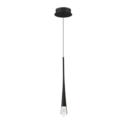 Pierce LED Pendant in Black (86|E24221-122BK)