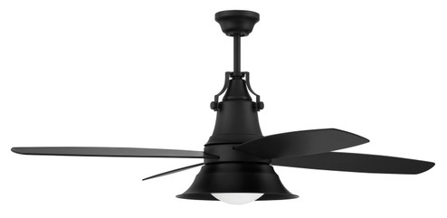 Union 52''Ceiling Fan in Flat Black (46|UN52FB4-LED)