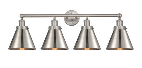 Edison Four Light Bath Vanity in Brushed Satin Nickel (405|616-4W-SN-M13-SN)