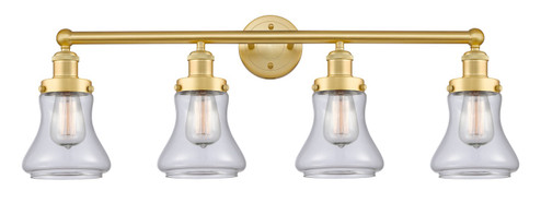 Edison Four Light Bath Vanity in Brushed Satin Nickel (405|616-4W-SN-G192)