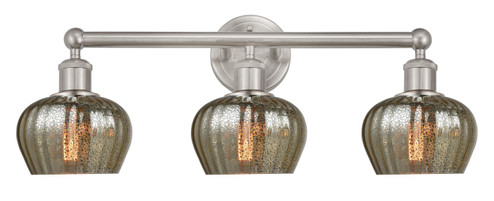 Edison Three Light Bath Vanity in Brushed Satin Nickel (405|616-3W-SN-G96)