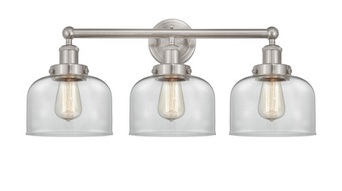 Edison Three Light Bath Vanity in Brushed Satin Nickel (405|616-3W-SN-G72)
