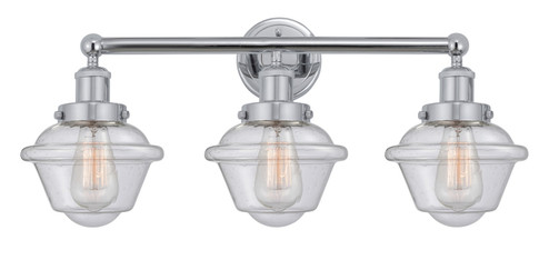 Edison Three Light Bath Vanity in Polished Chrome (405|616-3W-PC-G534)