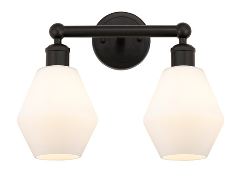 Edison Two Light Bath Vanity in Oil Rubbed Bronze (405|616-2W-OB-G651-6)