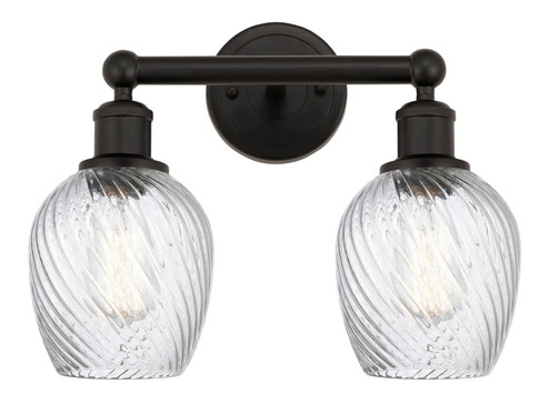 Edison Two Light Bath Vanity in Oil Rubbed Bronze (405|616-2W-OB-G292)