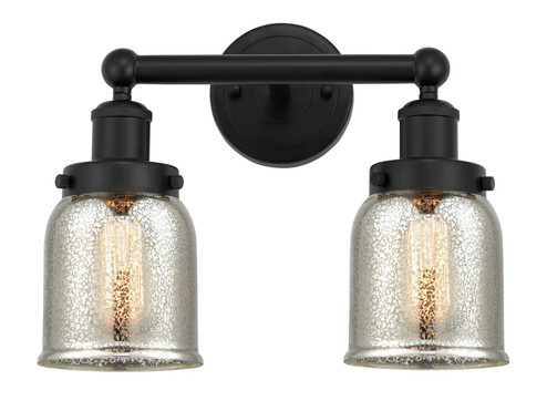 Edison Two Light Bath Vanity in Matte Black (405|616-2W-BK-G58)