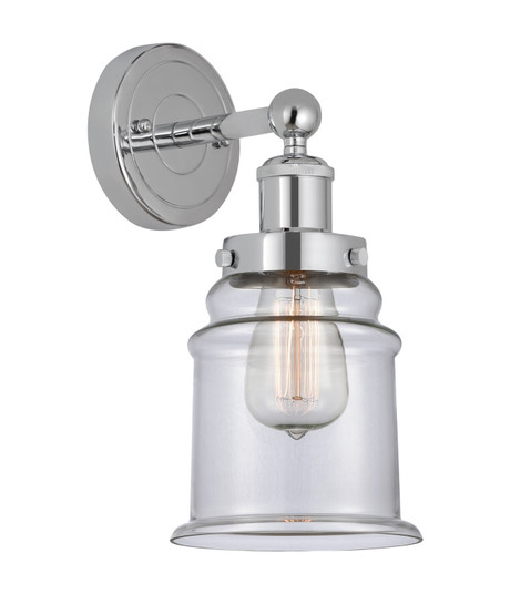 Edison One Light Wall Sconce in Polished Chrome (405|616-1W-PC-G182)