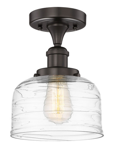 Edison One Light Semi-Flush Mount in Oil Rubbed Bronze (405|616-1F-OB-G713)