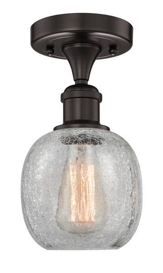 Edison One Light Semi-Flush Mount in Oil Rubbed Bronze (405|616-1F-OB-G105)