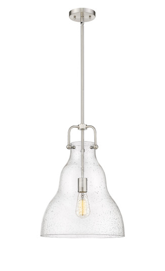 Haverhill One Light Pendant in Polished Nickel (405|494-1S-PN-G591-14)