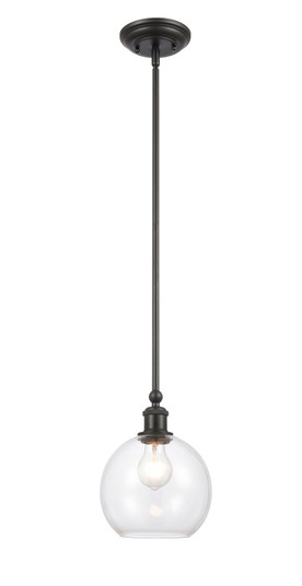 Ballston LED Mini Pendant in Matte Black (405|341-1S-BK-G122-8-LED)