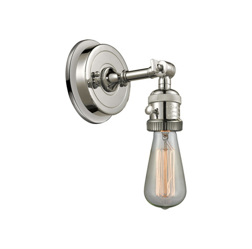 Franklin Restoration One Light Wall Sconce in Polished Nickel (405|203SWBP-PN)