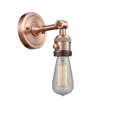 Franklin Restoration LED Wall Sconce in Antique Copper (405|203SW-AC-LED)