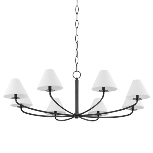 Stacey Eight Light Chandelier in Old Bronze (70|BKO902-OB)