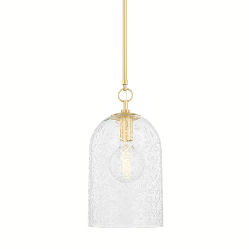 Belleville One Light Pendant in Aged Brass (70|7510-AGB)
