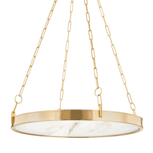 Kirby LED Chandelier in Aged Brass (70|7230-AGB)