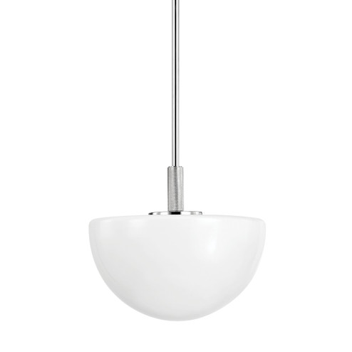 Lethbridge One Light Pendant in Polished Nickel (70|5915-PN)