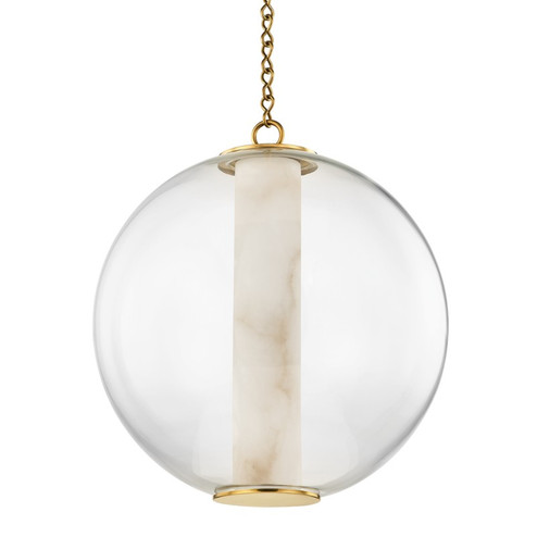 Pietra LED Pendant in Vintage Brass (68|432-20-VB)