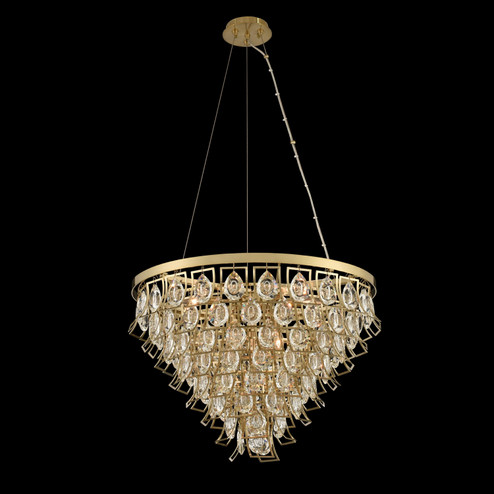 Carmella Nine Light Pendant in Brushed Brass (238|031951-039-FR001)