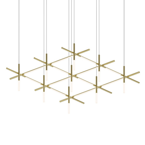 Labyrinth LED Pendant in Brass (69|2105.14)
