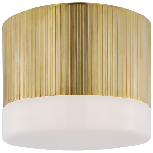 Ace LED Flush Mount in Hand-Rubbed Antique Brass (268|TOB 4355HAB-WG)