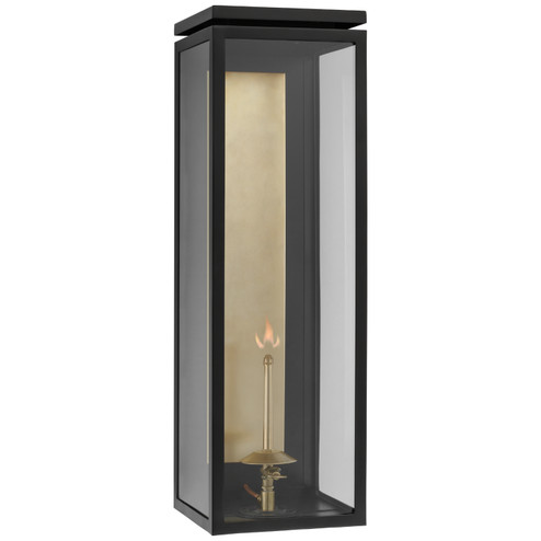 Fresno Gas Gas Wall Lantern in Matte Black (268|CHO 2552BLK-CG)