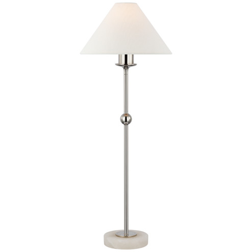 Caspian LED Accent Lamp in Polished Nickel and Alabaster (268|CHA 8145PN/ALB-L)