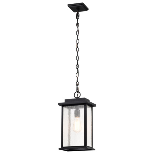 Sullivan One Light Outdoor Hanging Lantern in Matte Black (72|60-7377)