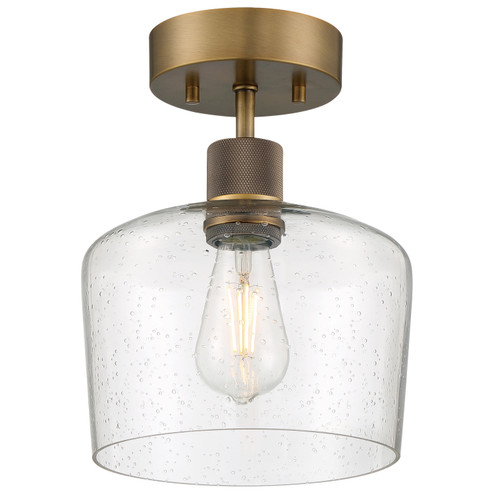 Port Nine Chardonnay LED Semi Flush Mount in Antique Brushed Brass (18|63147LEDDLP-ABB/SDG)