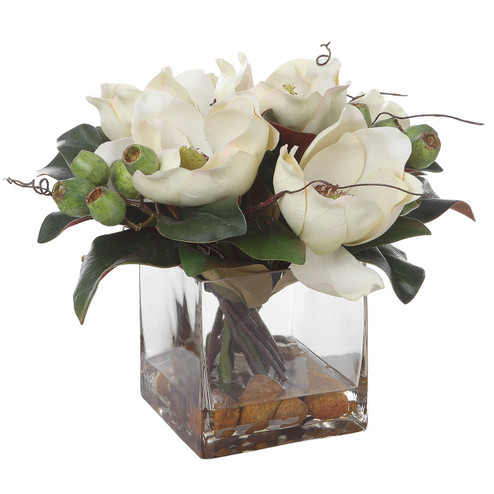 Dobbins Magnolia Artificial Flower in Natural (52|60197)