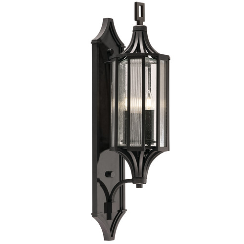 Bristol Three Light Outdoor Wall Mount in Black (48|900181ST)