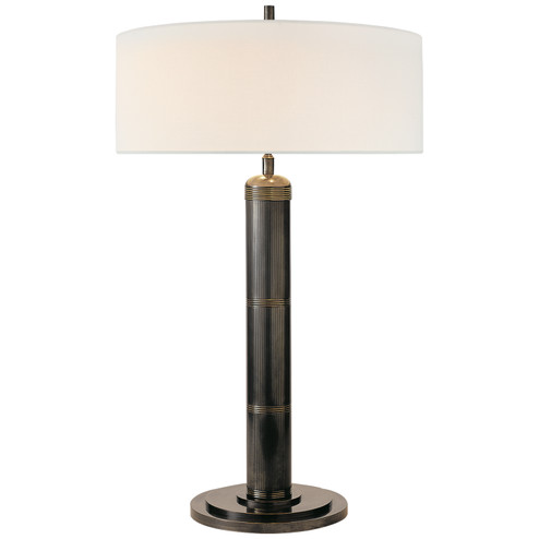 Longacre Two Light Table Lamp in Bronze (268|TOB 3001BZ-L)