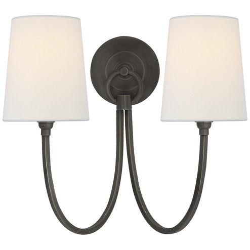 Reed Two Light Wall Sconce in Bronze (268|TOB 2126BZ-L)