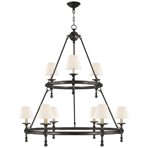 Classic Nine Light Chandelier in Bronze (268|SL 5813BZ-L)