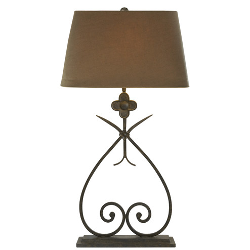 Harper One Light Table Lamp in Natural Rusted Iron (268|SK 3100NR-L)