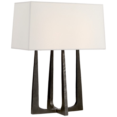 Scala Two Light Bedside Lamp in Aged Iron (268|S 3514AI-L)