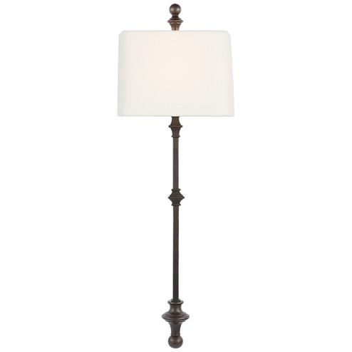 Cawdor One Light Wall Sconce in Aged Iron (268|CHD 2300AI-L)