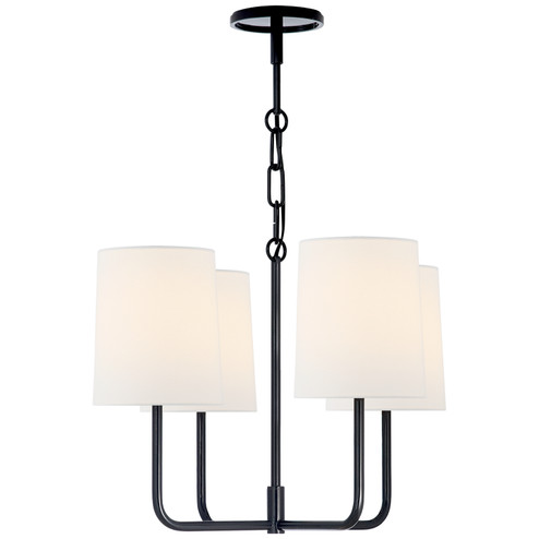 Go lightly Four Light Chandelier in Charcoal (268|BBL 5080C-L)