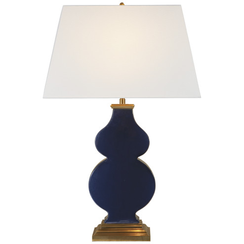 Anita One Light Table Lamp in Midnight Blue Porcelain (268|AH 3063MB-L)