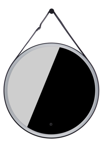 Framed,LED Mirror LED Mirror in Flat Black (46|MIR105-FB)