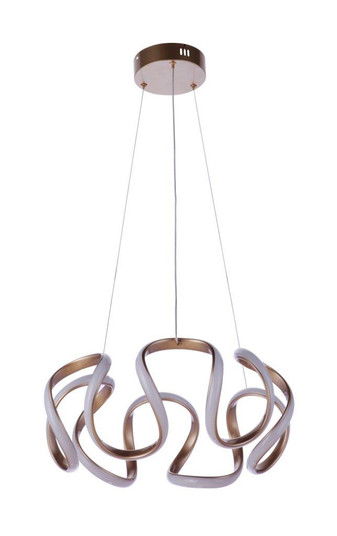 Pulse LED Pendant in Champagne Brass (46|55790-CHB-LED)