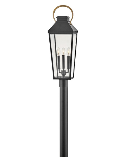 Dawson LED Post Top or Pier Mount Lantern in Black (13|17501BK)