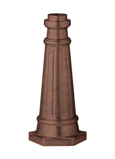 Outdoor Post Base Post Mount Base in Copper Oxide (1|POSTBASE-CO)