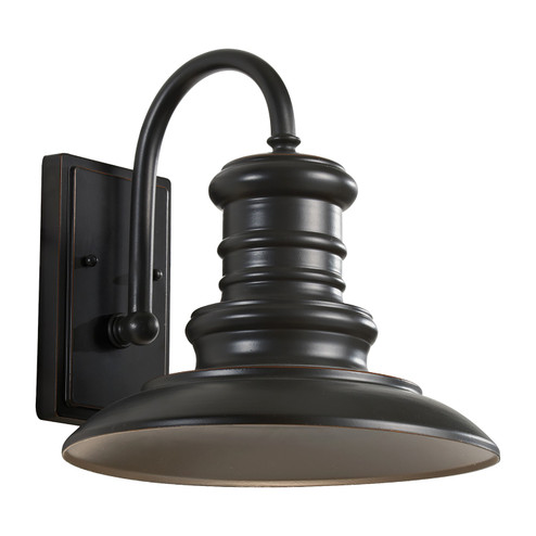 Redding Station One Light Outdoor Wall Lantern in Restoration Bronze (1|OL8601RSZ/T)