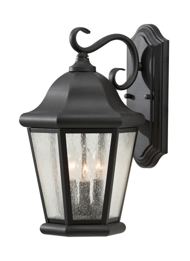 Martinsville Three Light Outdoor Wall Lantern in Black (1|OL5902BK)