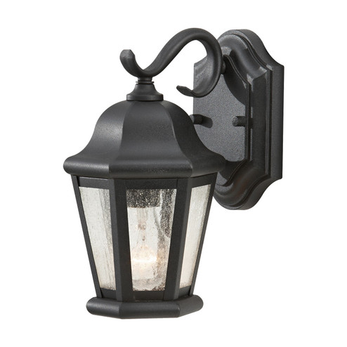Martinsville One Light Outdoor Wall Lantern in Black (1|OL5900BK)