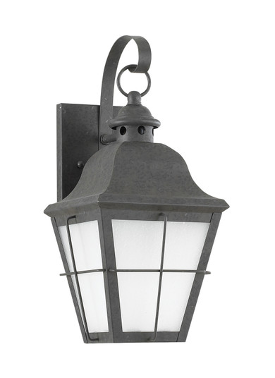 Chatham One Light Outdoor Wall Lantern in Oxidized Bronze (1|89062EN3-46)