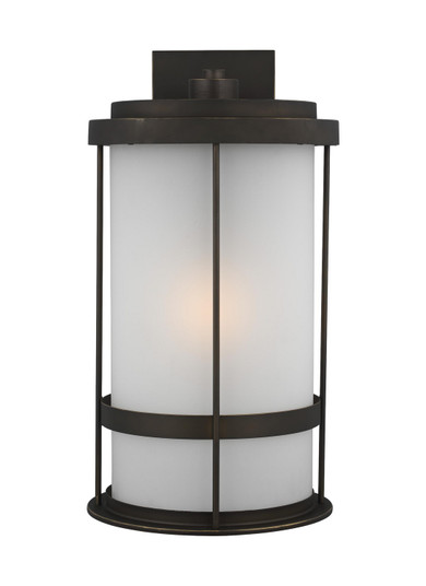 Wilburn One Light Outdoor Wall Lantern in Antique Bronze (1|8890901EN3-71)