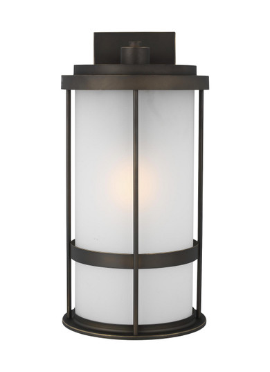 Wilburn One Light Outdoor Wall Lantern in Antique Bronze (1|8790901EN3-71)