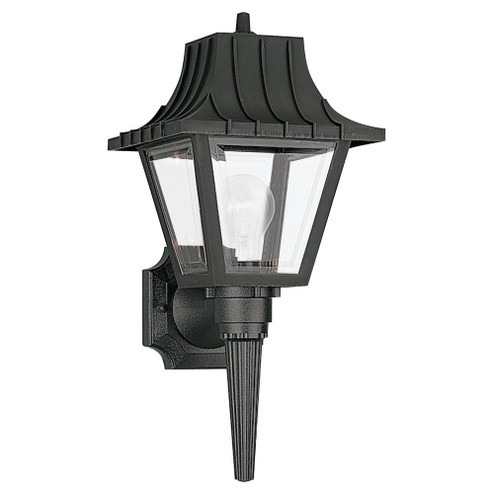 Polycarbonate Outdoor One Light Outdoor Wall Lantern in Black (1|8720-32)